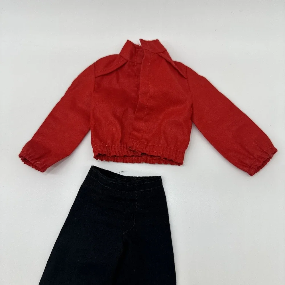 Vintage 1992 Mattel Earring Magic Ken Doll Blue Outfit Red Jacket Black Pants